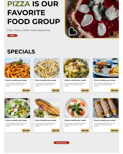 Pizzeria - Restaurant